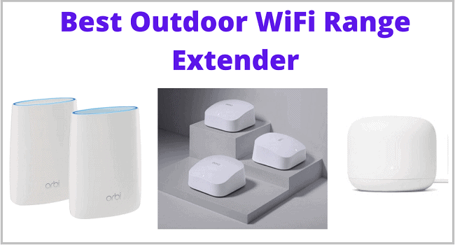 Outdoor WiFi Extender