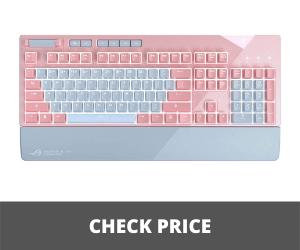 Asus Gaming Keyboard Pink