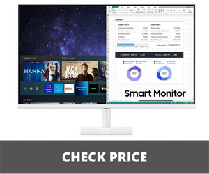 Samsung White Monitor