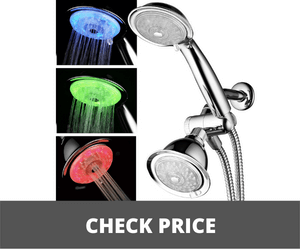 shower head with led lights - Luminex
