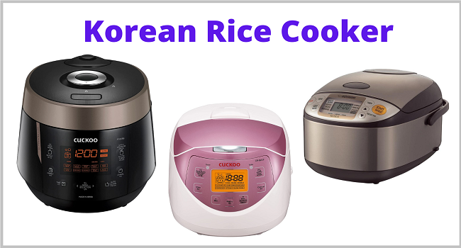 Korean rice cooker