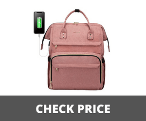 17 pink laptop backpack