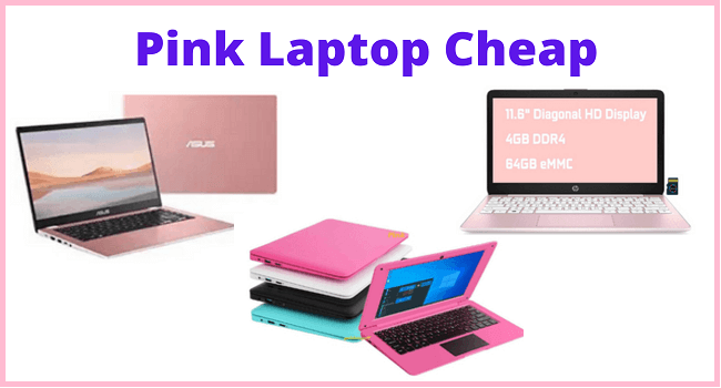 Pink laptop cheap