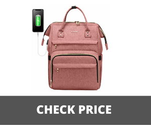 pink laptop backpack