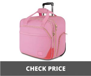 pink rolling laptop bag