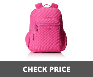 vera bradley priscilla pink laptop backpack