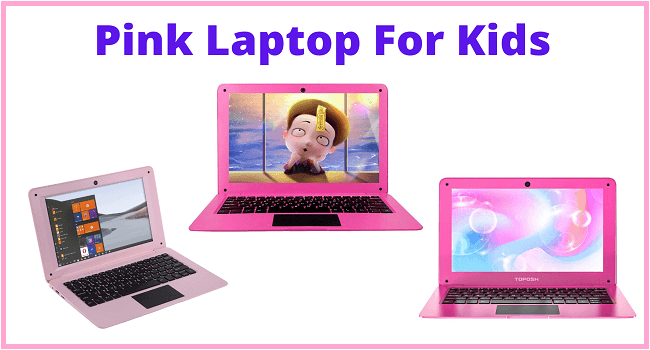 Pink Laptop for Kids