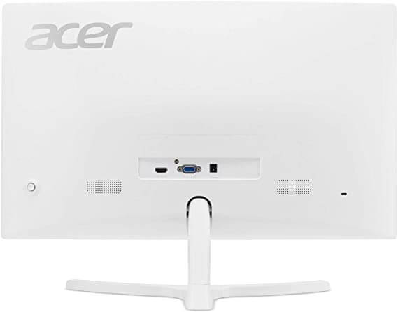 acer gaming monitor 23.6 curved white