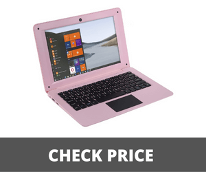 pink laptop for kids GoldenGulf